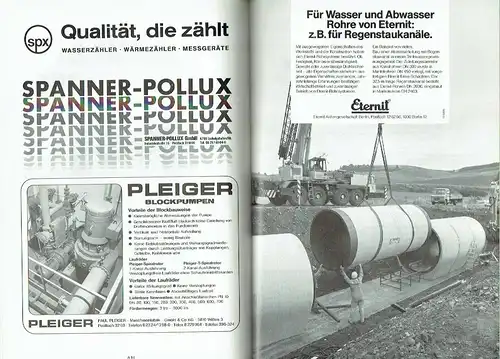 Heinz Moser: Handbuch Wasserversorgungs- und Abwasser-Technik. 