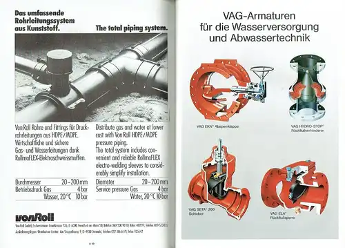 Heinz Moser: Handbuch Wasserversorgungs- und Abwasser-Technik. 