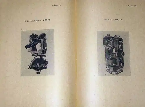 Autorenkollektiv: Instruktion für die Triangulation II. und III. Ordnung
 2 Bände (komplett). 