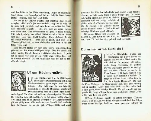 Rudolf Zbinden: Buebe, tüet nid dumm!
 Luschtigi Erläbnis vo Stadtbuebe. 