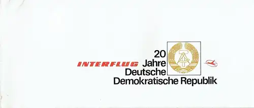 20 Jahre Deutschen Demokratischen Republik. 