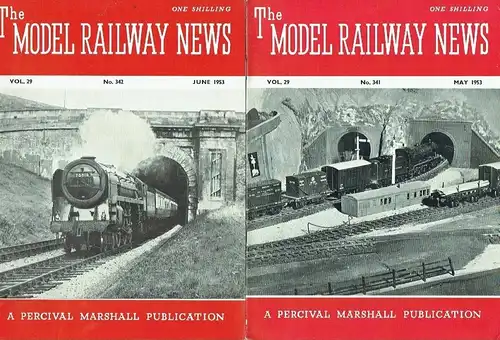 The Model Railway News
 A Percival Marshall Publication
 6 Hefte. 