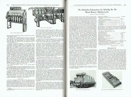 Elektrische Bahnen
 Zentralblatt für elektrischen Zugbetrieb und alle Arten von Triebfahrzeugen mit elektrischem Antrieb
 Heft 7/1933, Zweites Fachheft Augsburg - Stuttgart. 