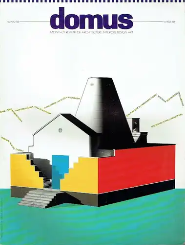 Domus
 Monthly Review of Architecture Interiors Design Art
 No 703, Marzo 1989. 