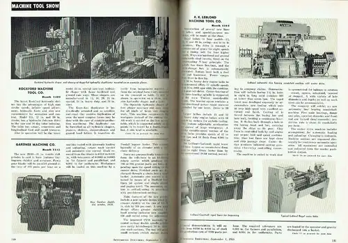 Automotive Industries
 Automotive and Aviation Manufacturing, Engineering, Production and Management - A Chilton Magazine
 Vol. 113, No. 1 bis 5 (Juli-Dezember). 