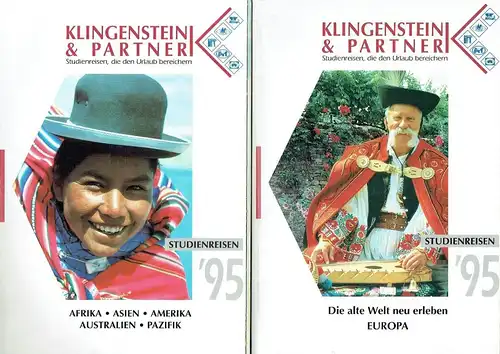 Studienreisen '95
 Studienreisen, die den Urlaub bereichern
 2 Reise-Kataloge: Europa / Afrika, Asien, Amerika, Australien, Pazifik. 