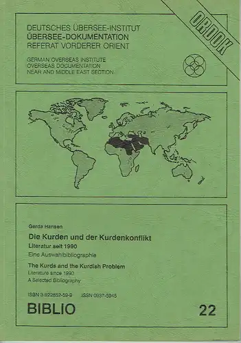 Gerda Hansen: Die Kurden und der Kurdenkonflikt
 Literatur seit 1990 - Eine Auswahlbibliographie
 Dokumentationsdienst Vorderer Orient, Reihe A, Band 22. 