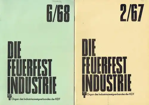 Die Feuerfest-Industrie
 Organ des Industriezweigverbandes der KDT. 