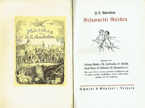 H. C. Andersen: H. C. Andersens Gesammelte Märchen
 Märchen- und Sagenschatz für die deutsche Jugend, Band 2. 