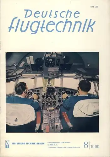 Deutsche Flugtechnik
 Heft 8/1960. 