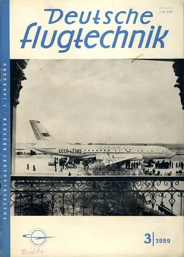 Deutsche Flugtechnik
 Mit Informationen für die Mitarbeiter der VVB Flugzeugbau. 