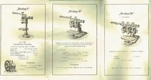 Automatische Glas-Bohrmaschinen und Edelstein-Bohrmaschinen. 