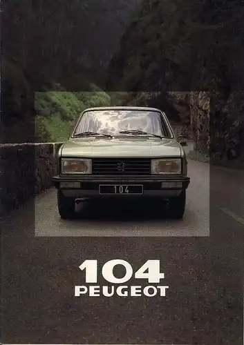 Peugeot 104. 