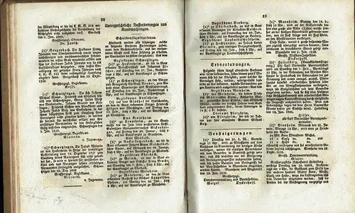 Großherzoglich Badisches Anzeigeblatt
 für den Neckar- und Main- und Tauberkreis auf das Jahr 1829. 