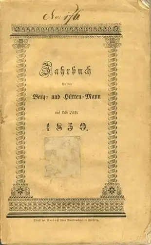 Jahrbuch für den Berg- und Hütten-Mann auf das Jahr 1850. 