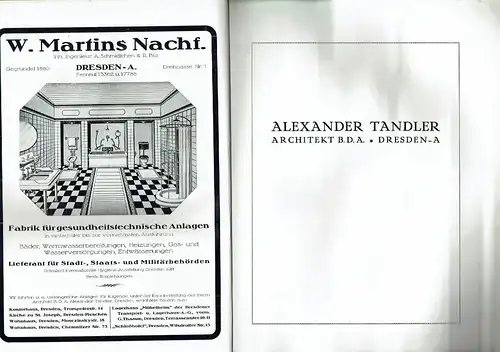 Richard Wittig: Alexander Tandler
 Architekt B.D.A. - Dresden-A. 