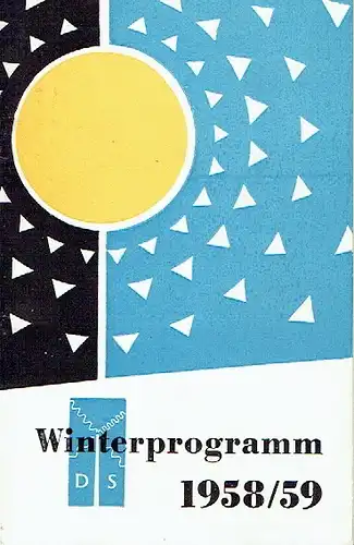 Winterprogramm 1958/59. 