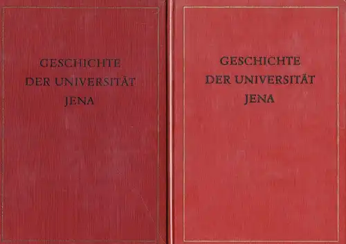 Prof. Dr. Max Steinmetz
 Autorenkollektiv: Festgabe zum vierhundertjährigen Universitätsjubiläum
 Geschichte der Universität Jena 1548/58-1958. 