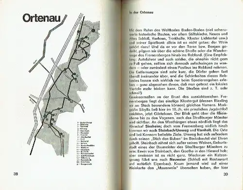 Georg Richter: Badische Weinstraße
 vom Main zum Bodensee nebst Proben aus fremden Bechern
 SW-Taschenbuchreihe, Nr. 26. 