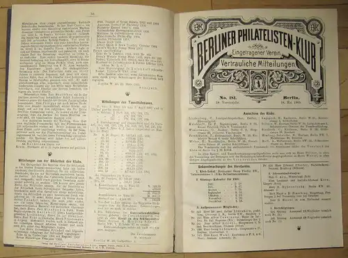 Vertrauliche Mitteilungen
 XVIII. Vereinsjahr, Nr. 178-187. 