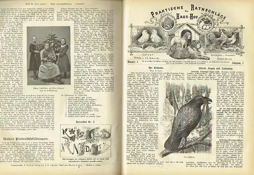 Erfurter Führer im Obst und Gartenbau
 Mit Nebenblatt Praktische Ratschläge für Haus und Hof - Reich illustrierte, praktische Wochenschrift für Jedermann
 4. Jahrgang, Band 2: Heft 40 bis 52/1904 und kompletter 5. Jahrgang Heft 1 bis 51/1905. 