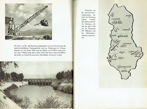 Albanien auf dem Wege zum Sozialismus
 1944 - 29. November - 1954. 