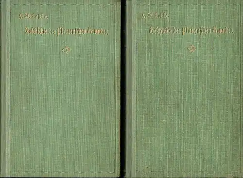 Friedrich August Leßke: Beiträge zur Geschichte und Beschreibung des Plauenschen Grundes bei Dresden
 Heft 1 bis 3, gebunden in 2 Bücher. 
