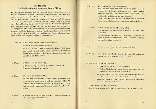 Herbert Weidlich: Kleines ABC des kriminalpolizeilichen Ermittlungsverfahrens
 Eine Zusammenstellung der Artikelserie 'Kamerad, merke Dir!' aus der Zeitschrift 'Die Volkspolizei', überarbeitet und mit Beispielen ergänzt. 