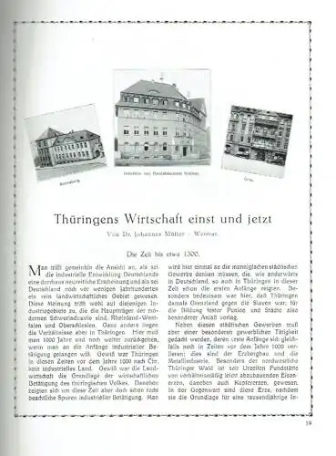 Thüringische Industrie- und Handelskammerbezirke Weimar - Sonneberg - Gera. 