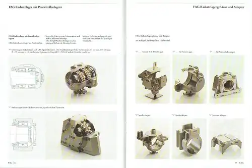 FAG Wälzlager für Schienenfahrzeuge
 ein komplettes Lieferprogramm. 