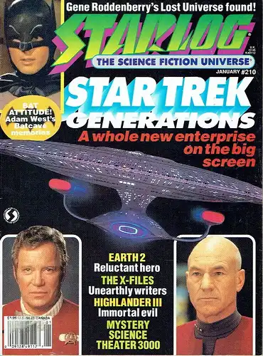 Konvolut von 10 Zeitschriften Star Trek / Star Trek Voyager / Serien Guide und Star Trek Generations und Next Generations. 