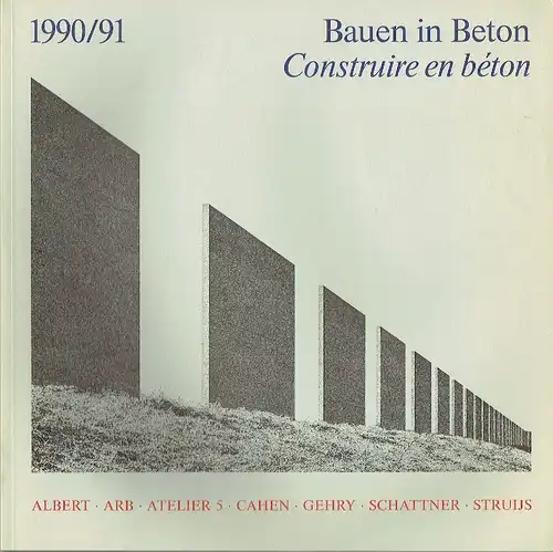 Wolfgang Jean Stock: Bauen in Beton
 Zeitschrift für Architektur - Internationale Beispiele für zeitgemässes Bauen in Beton
 Ausgabe 1988 und Ausgabe 1990/91. 