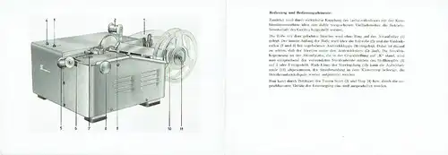 Bedienungsanleitung zum 5- bzw. 8spurigen Lochstreifenleser Soemtron 472 und 473
 mit Technischem Datenblatt. 