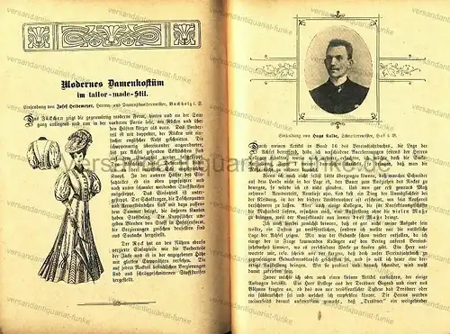 Vereins-Jahrbuch der freien Vereinigung der Herren- und Damen-Schneider in Dresden
 zur Pflege von Mode und Fachbildung und zur Vertretung gewerblicher Interessen, Jubiläums-Ausgabe 1897-1907
 Band 20. 