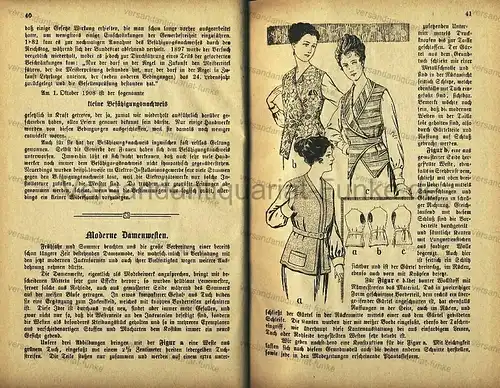 Vereinsjahrbuch der freien Vereinigung der Herren- und Damen-Schneider zur Pflege von Mode- und Fachbildung und zur Vertretung gewerblicher Interessen
 Deutscher Schneider-Kalender für das Jahr 1920. 