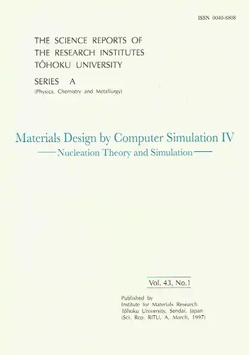 Materials Design by Computer Simulation IV. 