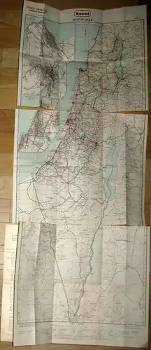 Israel Motor Map. 