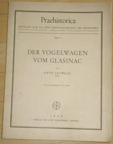 Otto Seewald: Der Vogelwagen vom Glasinac. 