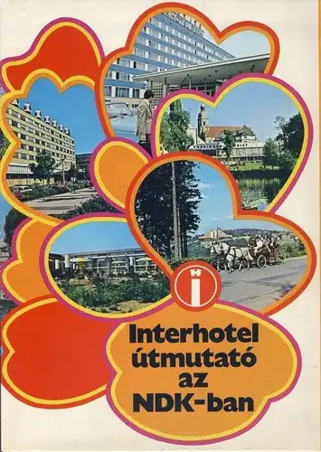 Interhotel útmutató az NDK-ban. 