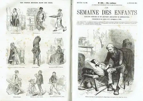 La Semaine des Enfants
 Magasin d'Images et de Lectures Amusantes et Instructives
 7. Jahrgang (No. 314-365, komplett). 