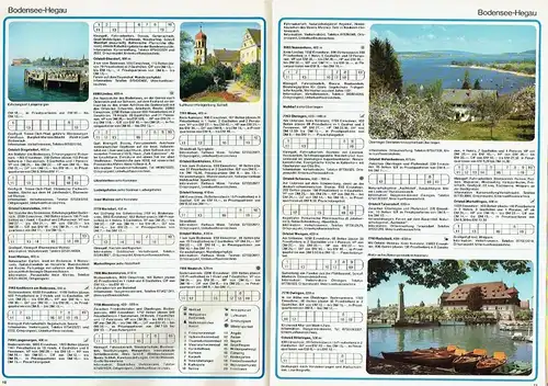 Baden-Württemberg Ferien Kur Freizeit
 Bodensee Oberschwaben 1976. 