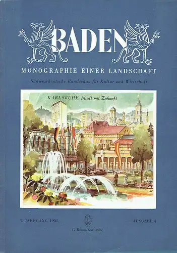 Baden - Monographien seiner Städte und Landschaften
 Südwestdeutsche Rundschau für Kultur, Wirtschaft und Verkehr
 7. Jahrgang, Ausgabe 4. 