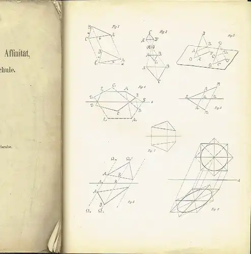 Prof. Michael Wacker: Die Verwandtschaften, insbesondere die Affinität, in der Geometrie der höheren Schule. 