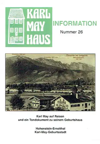 Karl-May-Haus Information
 Nr. 26. 