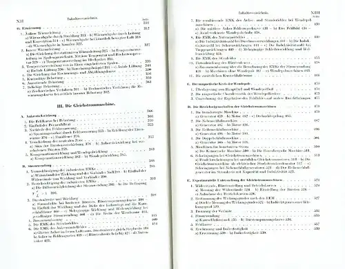 Rudolf Richter: Allgemeine Berechnungselemente - Die Gleichstrommaschinen. 