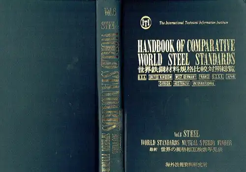 Handbook of Comparative World Steel Standards. 