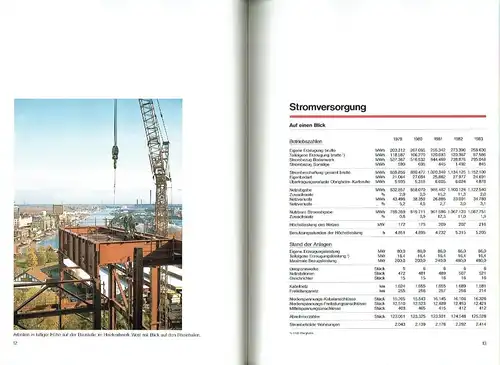 Werkleitung: Jahresbericht 1983
 Strom - Fernwärme - Erdgas - Wasser - Verkehr - Rheinhäfen. 