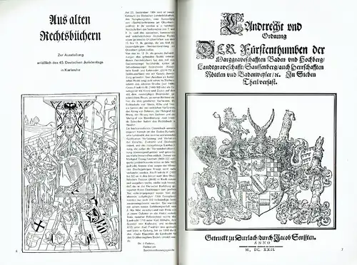 Karlsruhe heute und morgen 1964 Heft 3
 Vierteljahresschrift für das kulturelle und wirtschaftliche Leben in Stadt und Land. 