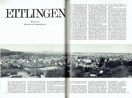 Karlsruhe heute und morgen 1964 Heft 3
 Vierteljahresschrift für das kulturelle und wirtschaftliche Leben in Stadt und Land. 