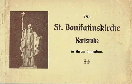 k.A: Die St. Bonifatiuskirche Karlsruhe in ihrem Innenausbau. 